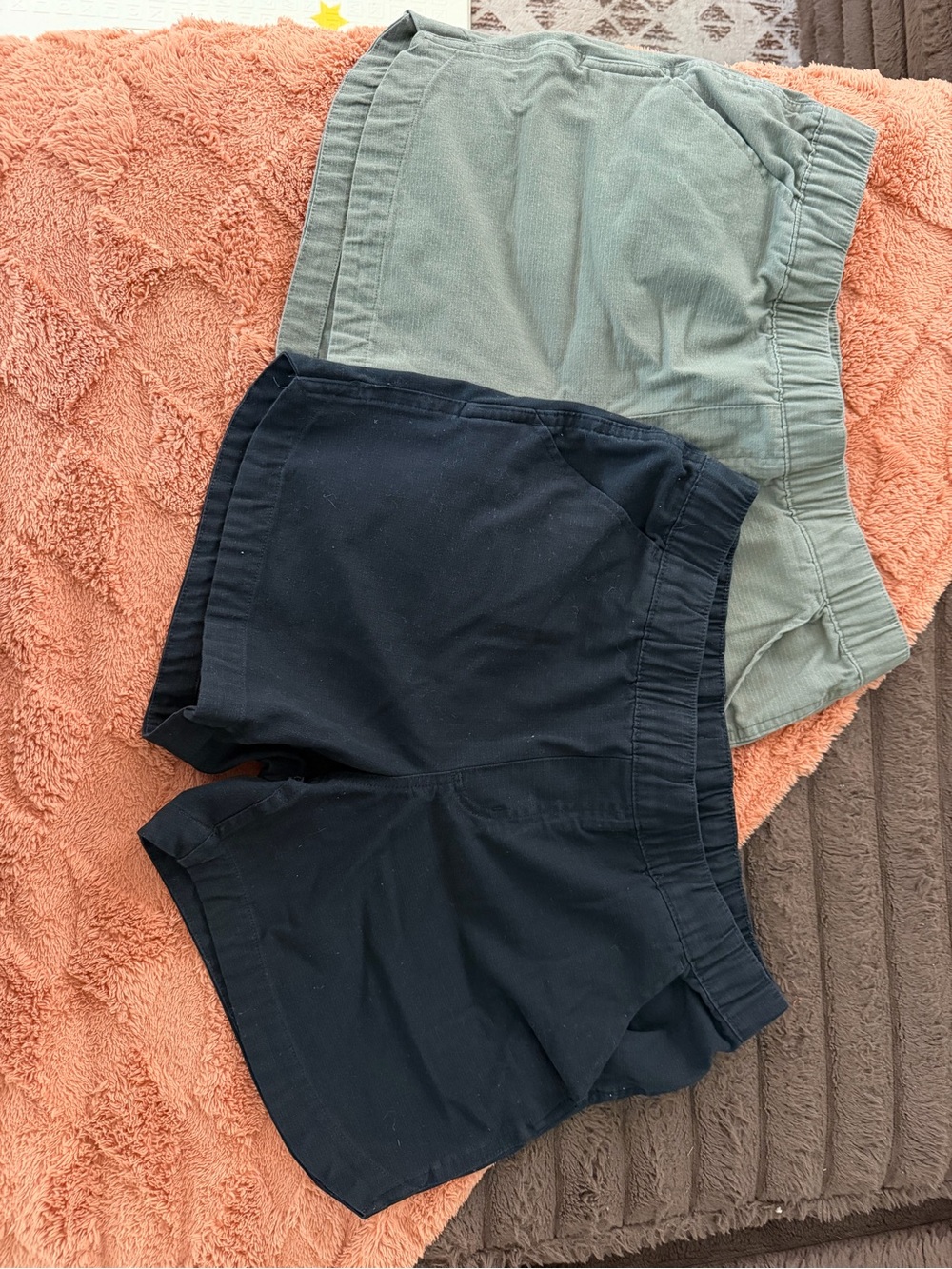 Carhartt Women's Cargo Shorts — Black & Sage